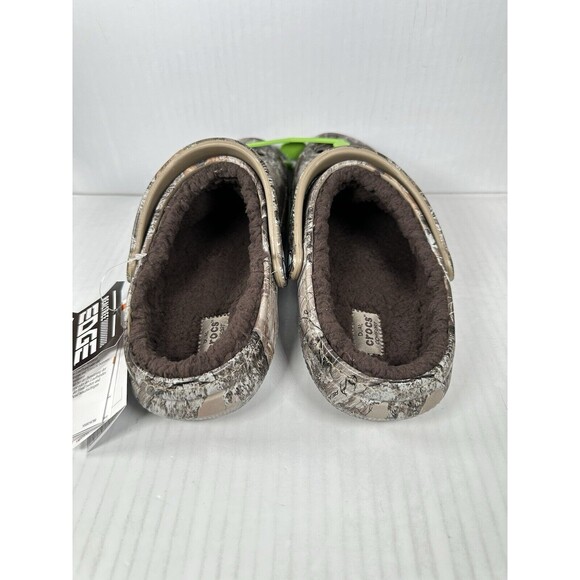 Size 8 Mens Crocs Classic Lined Realtree Edge Camo Casual Shoes 205377-280 NEW main image 6